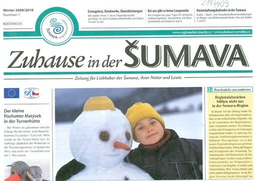 Zuhause in der Šumava : Zeitung für Liebhaber der Šumava, ihrer Natur und Leute