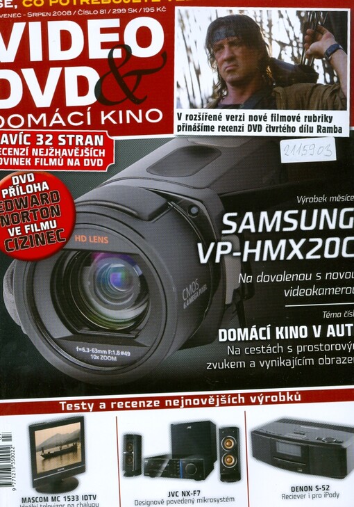 Video, DVD & domácí kino : vše, co potřebujete vědět o domácím kinu