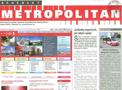 Brněnský metropolitan : informační noviny občanů statutárního města Brna