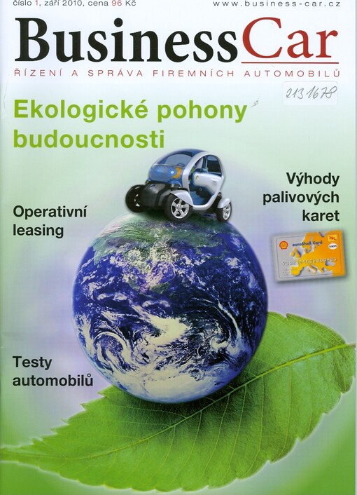 Business car : řízení a správa firemních automobilů