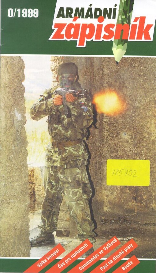Armádní zápisník : měsíčník Ministerstva obrany ČR