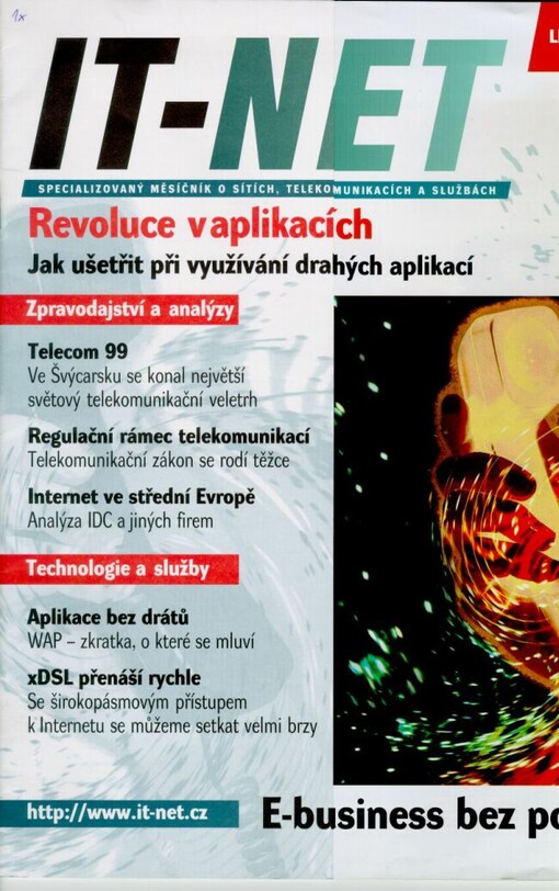 It-net : specializovaný měsíčník o sítích, telekomunikacích a službách