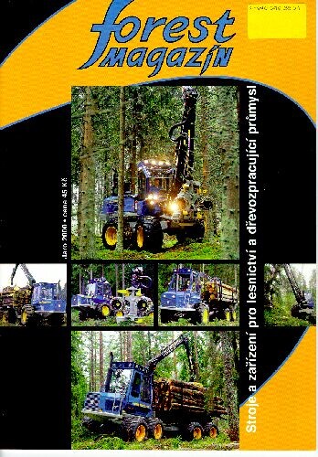 Forest magazín : stroje a zařízení pro lesnictví a dřevozpracující průmysl