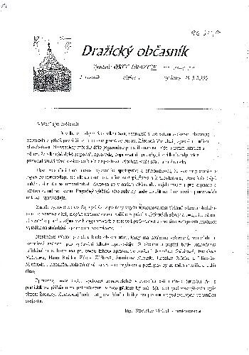 Dražický občasník