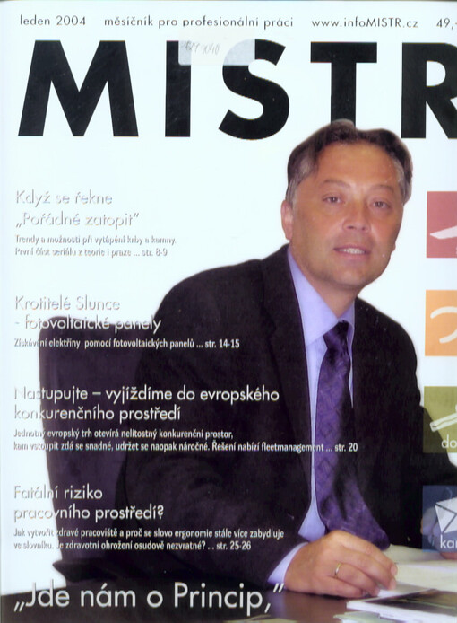 Mistr : měsíčník pro profesionální práci