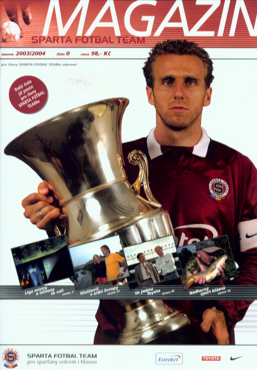 Magazín Sparta Fotbal Team : pro sparťany srdcem i hlavou
