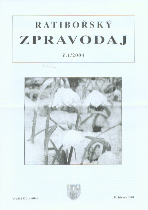 Ratibořský zpravodaj : čtvrtletník Obecního úřadu Ratiboř