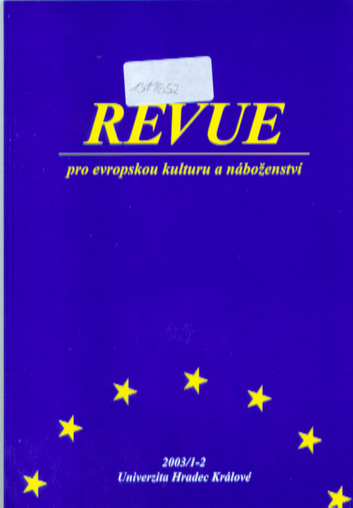 Revue pro evropskou kulturu a náboženství