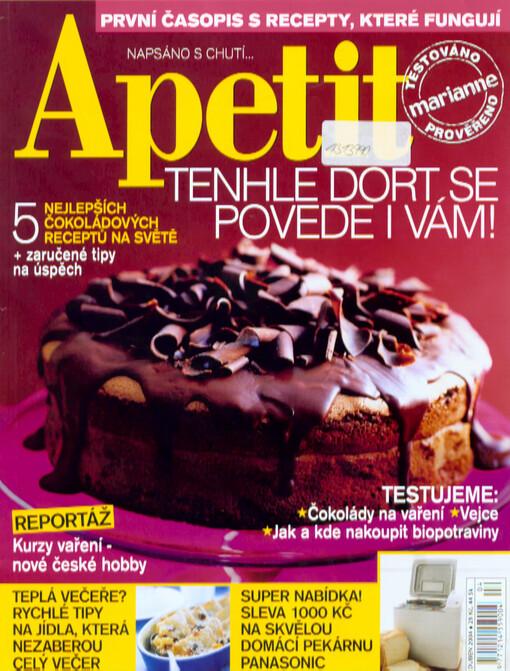 Apetit : první časopis s recepty, které fungují : napsáno s chutí