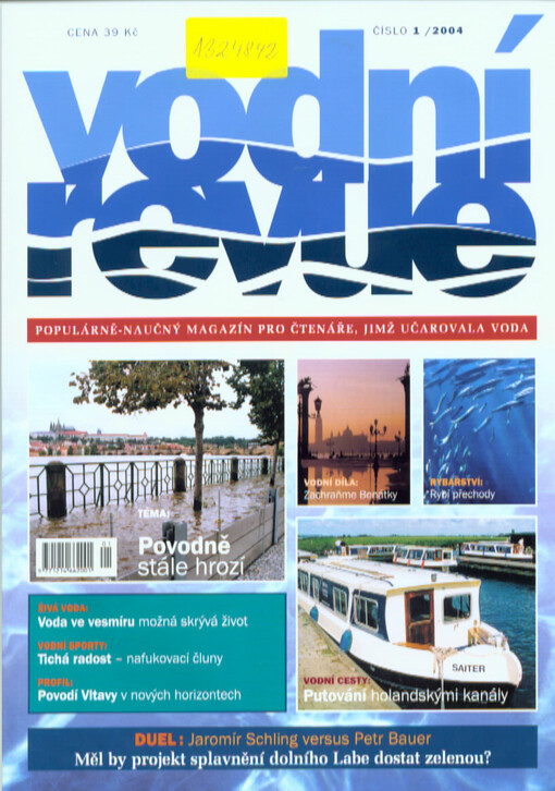Vodní revue : populárně-naučný magazín pro čtenáře, jimž učarovala voda
