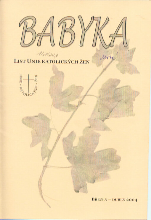 Babyka : list Unie katolických žen