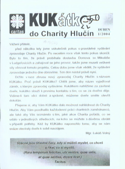 KUKátko do Charity Hlučín
