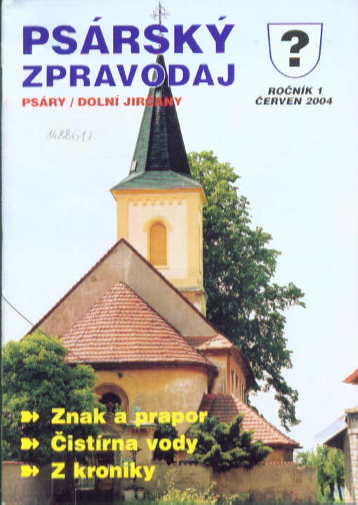 Psárský zpravodaj : Psáry, Dolní Jirčany