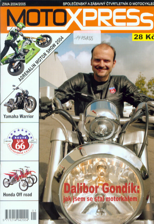 Motoxpress : společenský a zábavný čtvrtletník o motocyklech