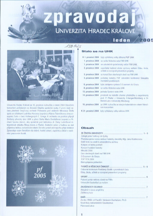 Zpravodaj : Univerzita Hradec Králové