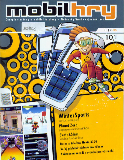 Mobilhry : časopis o hrách pro mobilní telefony : možnost přímého objednání her