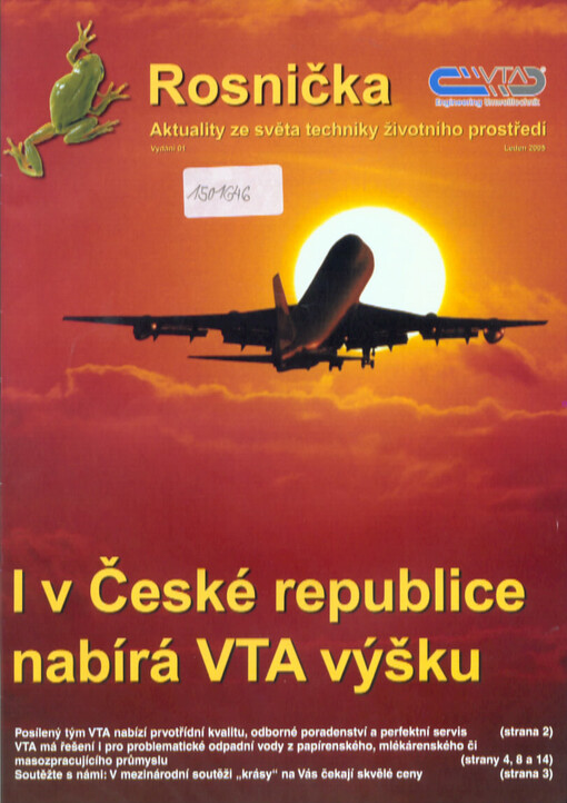 Rosnička : aktuality ze světa techniky životního prostředí