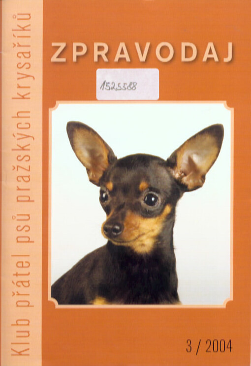 Zpravodaj : Klub přátel psů pražských krysaříků
