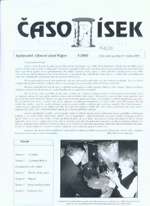 Časopísek : kájovský občasník