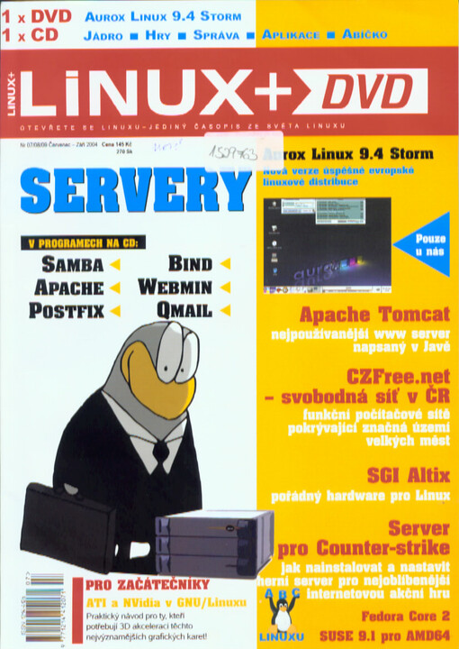 Linux + : otevřete se Linuxu : jediný časopis ze světa Linuxu