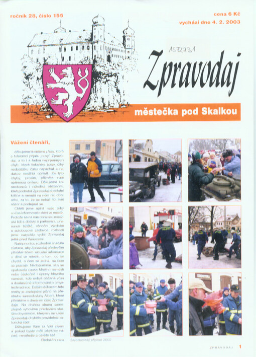 Zpravodaj městečka pod Skalkou