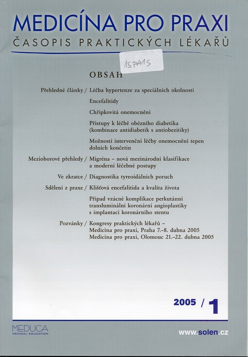 Medicína pro praxi : časopis praktických lékařů