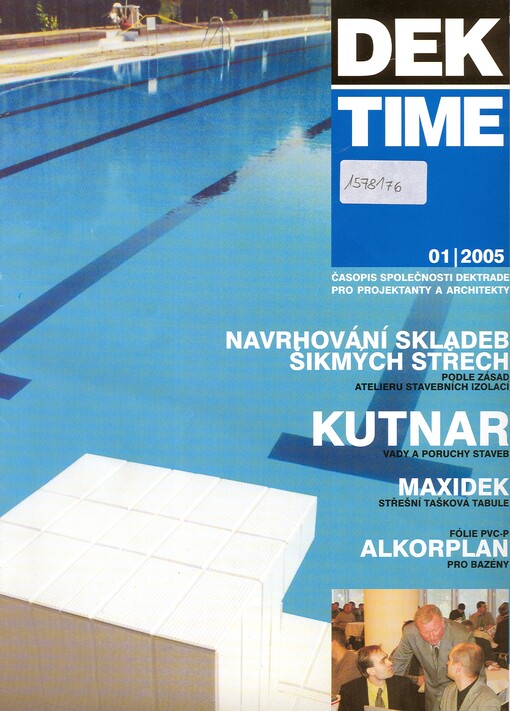 Dektime : časopis společnosti Dektrade pro projektanty a architekty