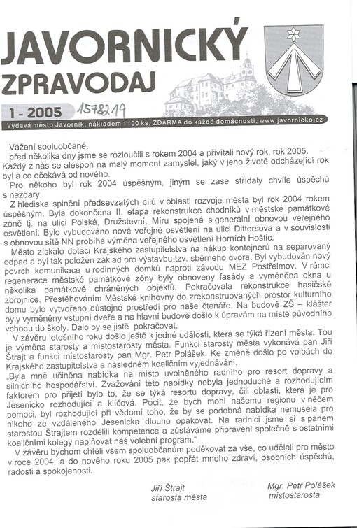 Javornický zpravodaj