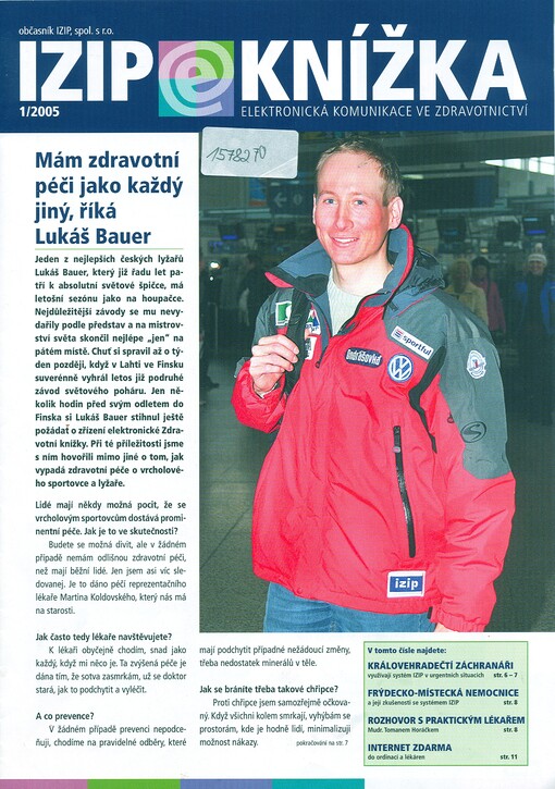 IZIP e knížka : elektronická komunikace ve zdravotnictví :občasník IZIP, spol. s r.o.