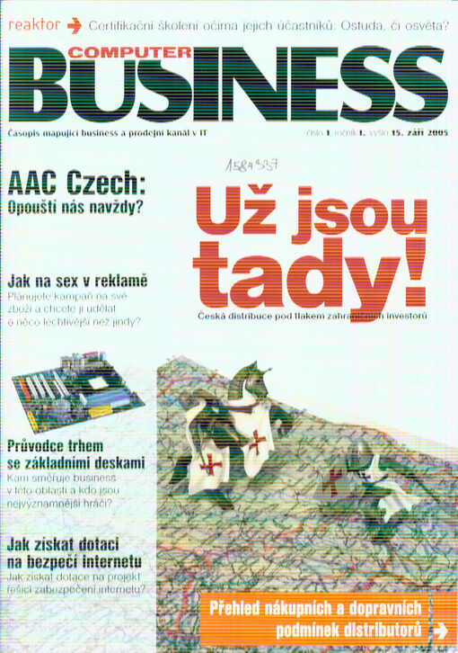 Computer business : časopis mapující business a prodejní kanál v IT