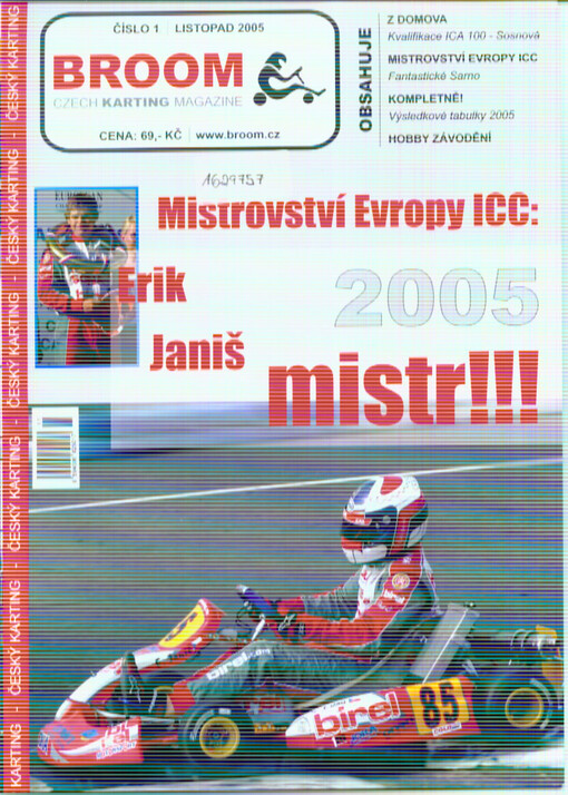 BROOM : czech karting magazine :český karting