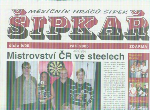Šipkař : měsíčník hráčů šipek