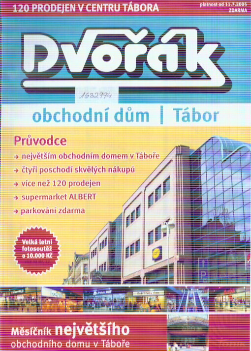 Dvořák : měsíčník největšího obchodního domu v Táboře