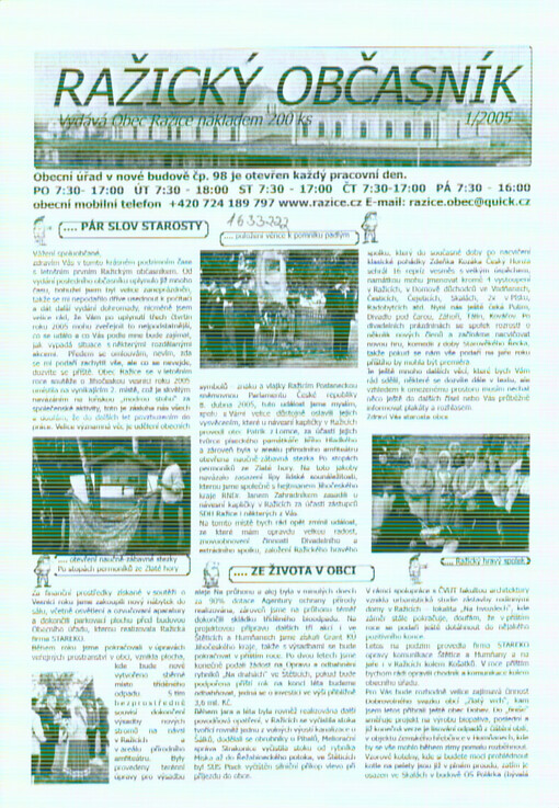 Ražický občasník