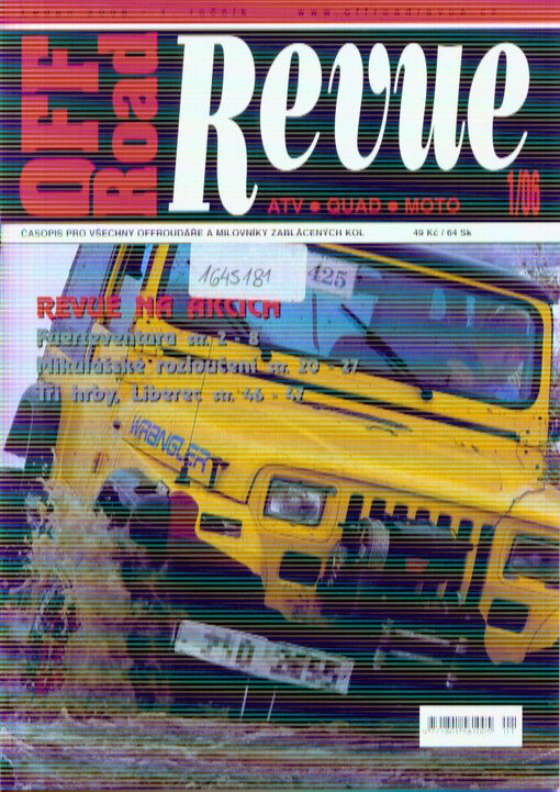 OFF Road revue : časopis pro všechny offroudáře a milovníky zablácených kol