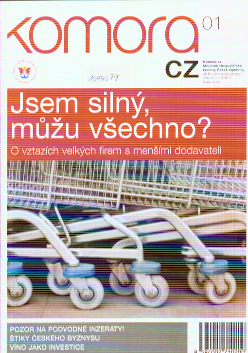 Komora CZ : měsíčník Hospodářské komory České republiky