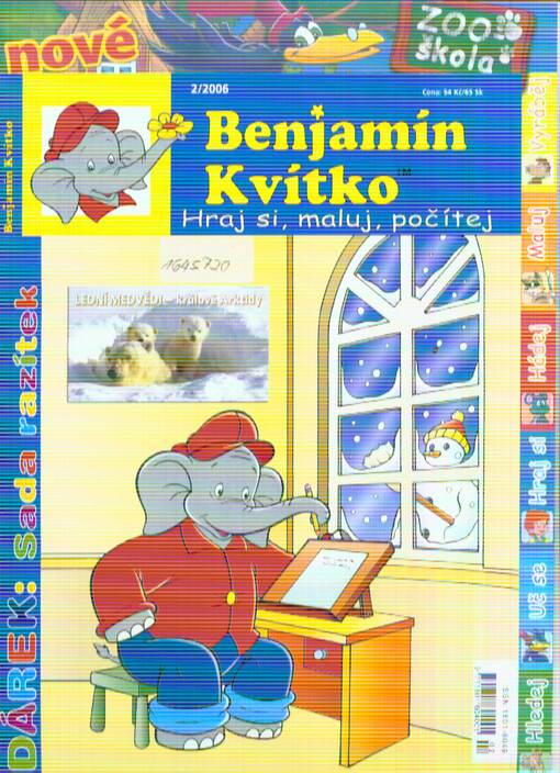 Benjamín Kvítko : hraj si, maluj, počítej
