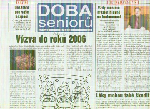 Doba seniorů : první noviny českých seniorů