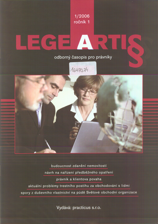 Lege Artis : odborný lékařský měsíčník