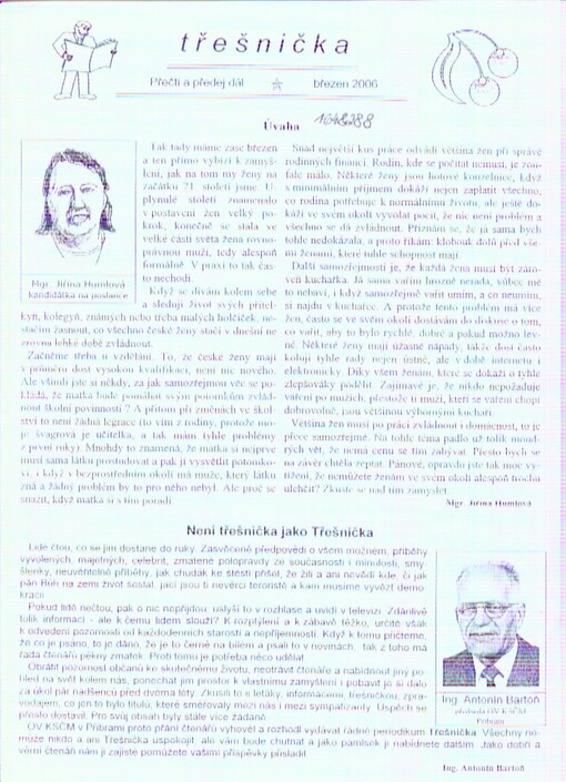 Třešnička : přečti a předej dál