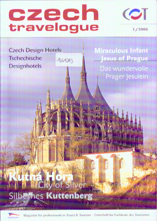 Czech travelogue : magazine for professionals in travel & tourism : Zeitschrift für Fachleute des Tourismus