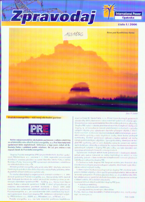 Zpravodaj : International Power Opatovice