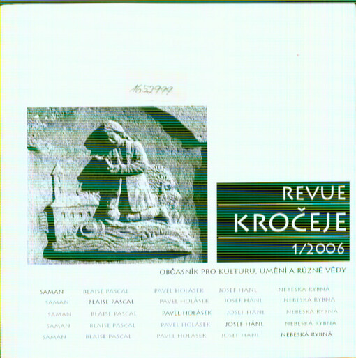 Revue Kročeje : občasník pro kulturu, umění a různé vědy