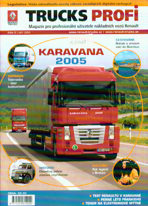 Trucks Profi : magazín pro profesionální uživatele nákladních vozů Renault