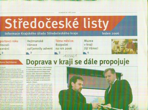 Středočeské listy : informace Krajského úřadu Středočeského kraje