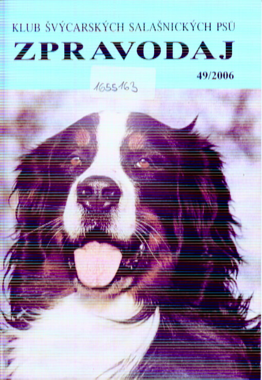 Zpravodaj : Klub švýcarských salašnických psů