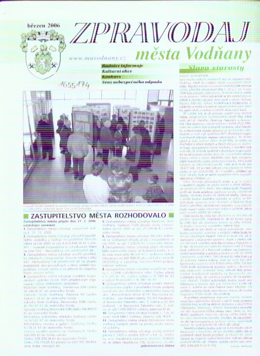 Zpravodaj města Vodňany