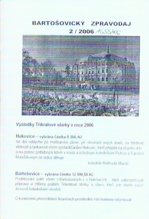 Bartošovický zpravodaj