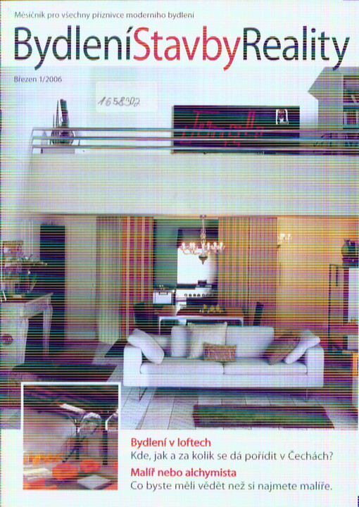 Bydlení, stavby, reality : měsíčník pro všechny příznivce moderního bydlení