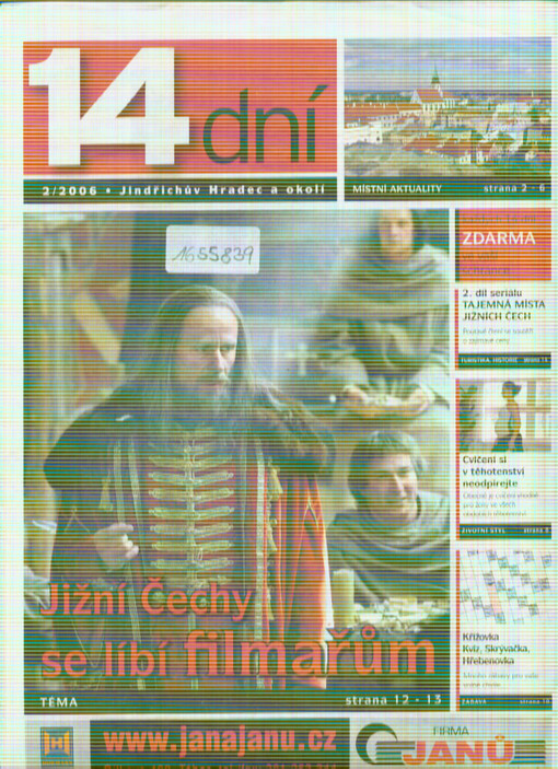 14 dní. Jindřichův Hradec a okolí